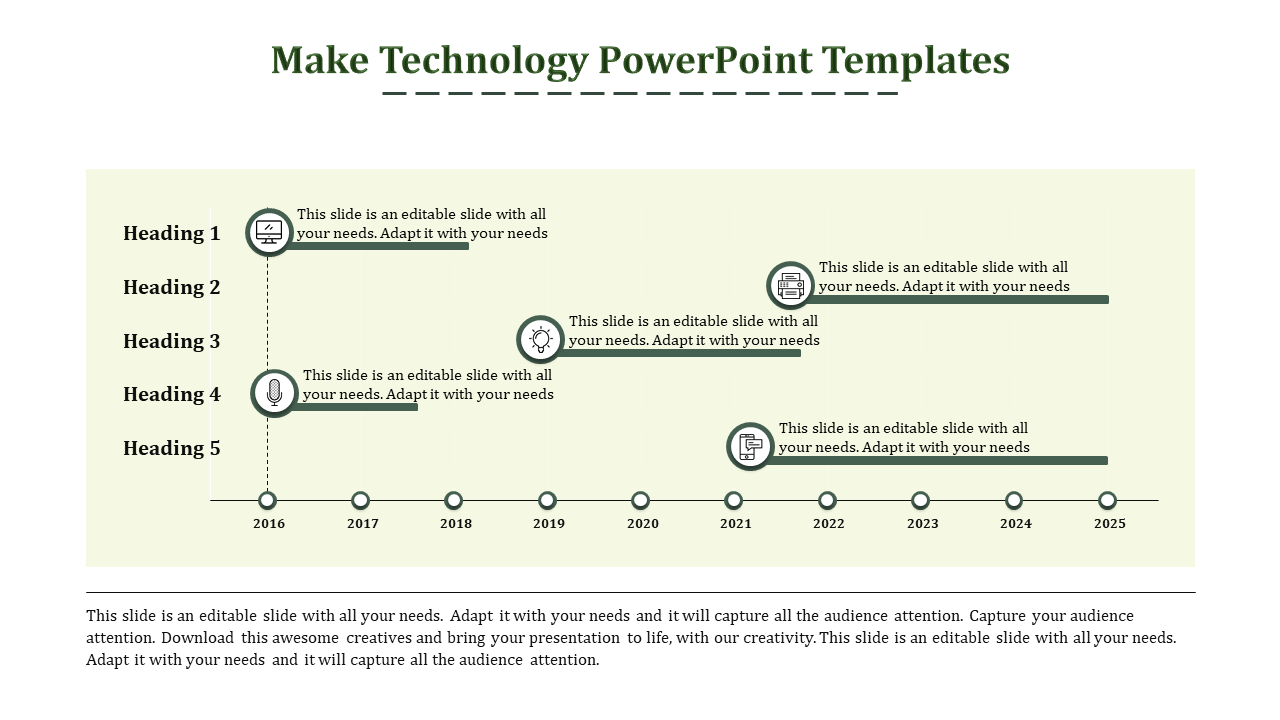 Free - Good Technology PowerPoint template and Google slides